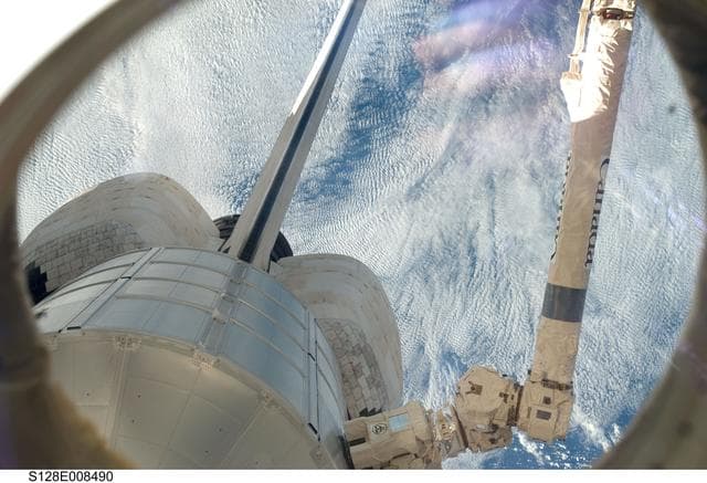 NASA image: MPLM Berthing OPS