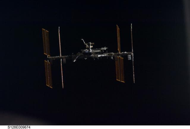 NASA image: ISS View after Undocking