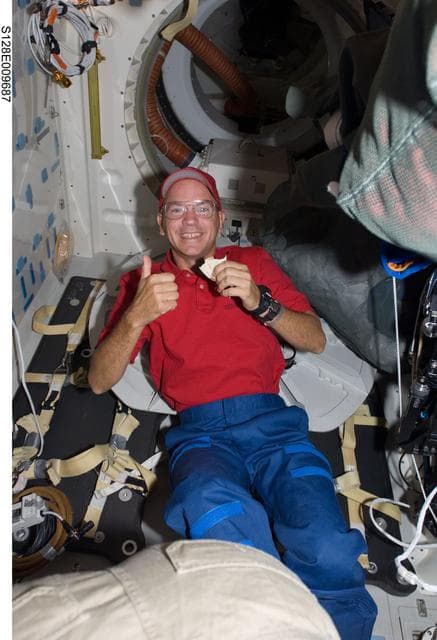 NASA image: Crew Meal on MDDK