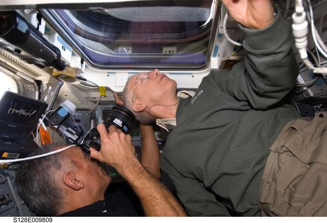 NASA image: ISS Flyaround views from STS-128
