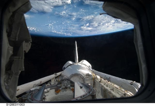 NASA image: PLB and MPLM