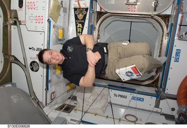 NASA image: Behnken in Node 2