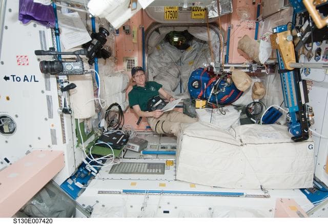 NASA image: Hire in Node 1