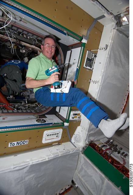 NASA image: Robinson in Node 3