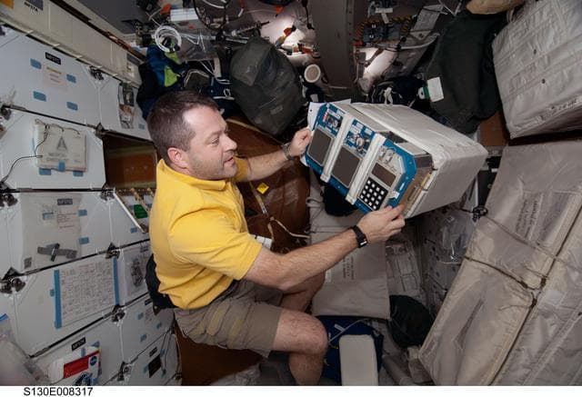 NASA image: Patrick with CGBA on MDDK