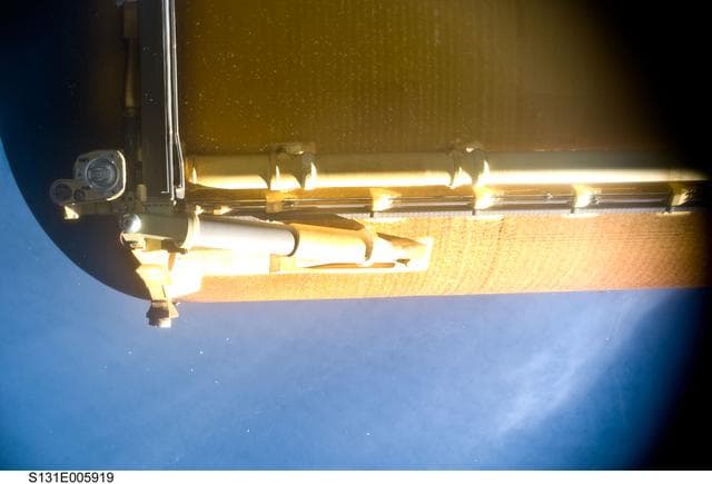 NASA image: External Tank after Separation from Discovery