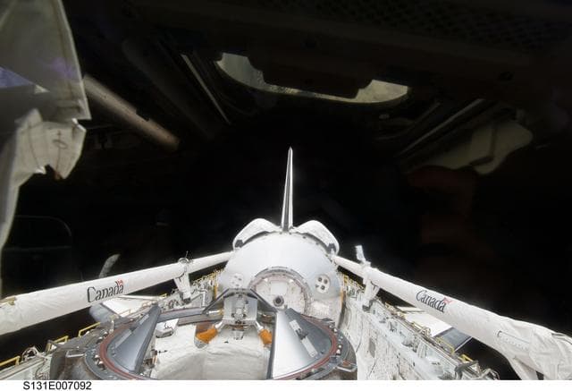 NASA image: AFT Flight Deck and PLB