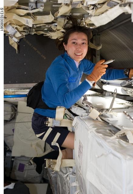 NASA image: Yamazaki in MPLM