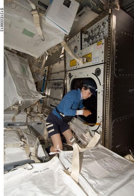 NASA image: WORF Prep and Transfer OPS