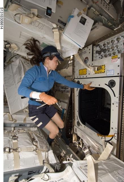 NASA image: WORF Prep and Transfer OPS