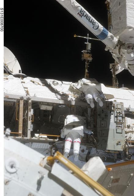 NASA image: STS-131 EVA 2 S1 ATA Relocation OPS