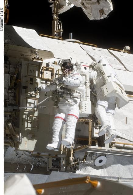 NASA image: STS-131 EVA 2 S1 ATA Relocation OPS