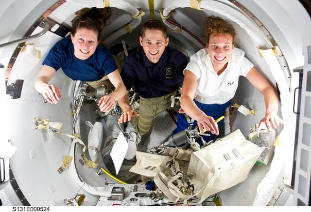 NASA image: EMU Cleanup OPS