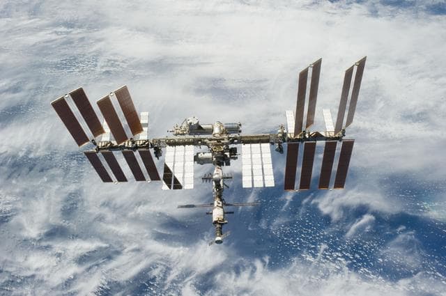 NASA image: ISS Flyaround