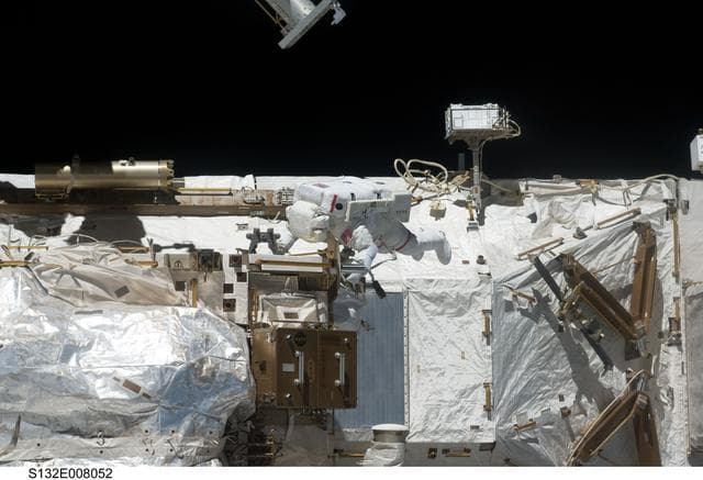 NASA image: Bowen during EVA 1