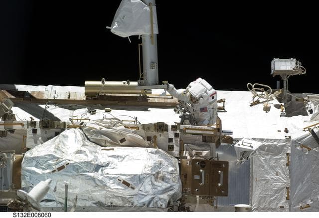 NASA image: Bowen during EVA 1