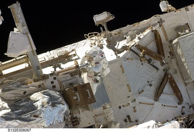 NASA image: Bowen during EVA 1