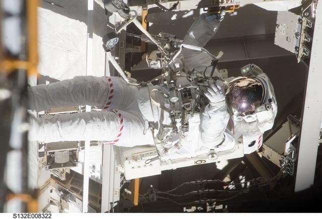 NASA image: Good during EVA-2