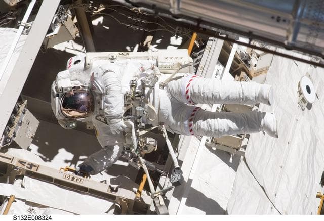NASA image: Good during EVA-2