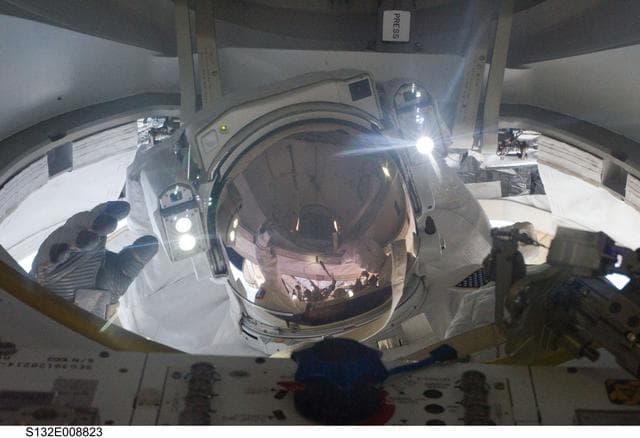 NASA image: STS-132 EVA-2