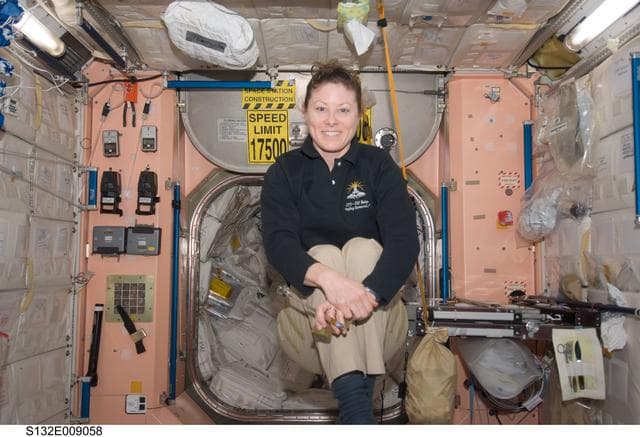 NASA image: Dyson in the Node 1 during Joint Operations