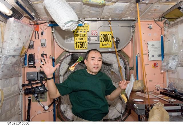NASA image: Noguchi in the Node 1 during Joint Operations