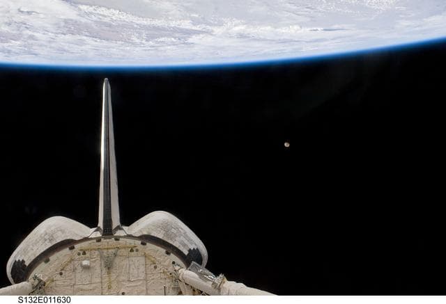 NASA image: Space Shuttle Atlantis during STS-132