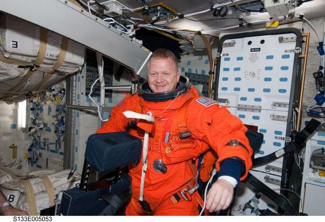 NASA image: Boe on middeck