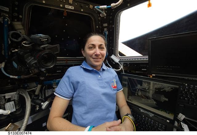 NASA image: Stott in Cupola