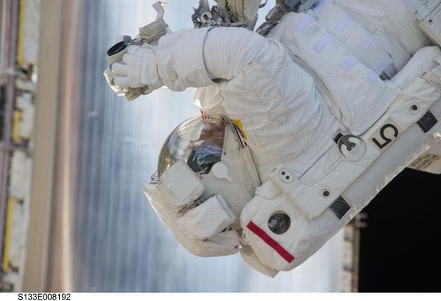 NASA image: EVA 2