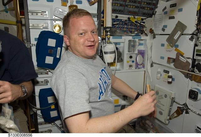 NASA image: Boe on middeck