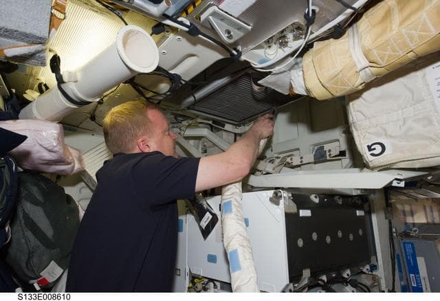 NASA image: Boe on middeck