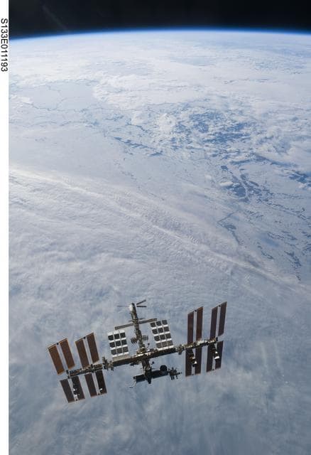 NASA image: Fly around view of ISS