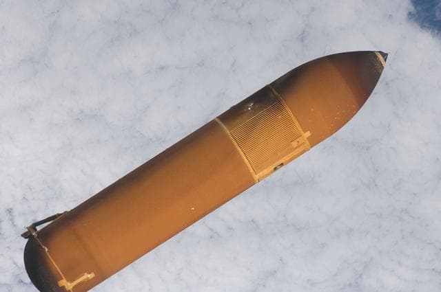 NASA image: External Tank (ET) Separation