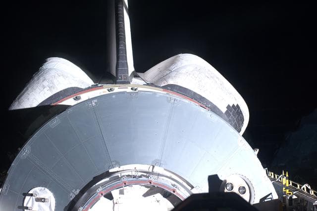 NASA image: Raffaello in the Atlantis Payload Bay