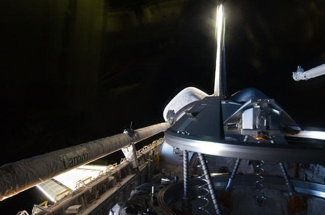 NASA image: Atlantis ODS and Payload Bay