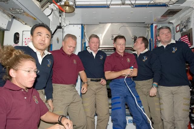 NASA image: STS-135 and Expedition 28 Farewell Ceremony