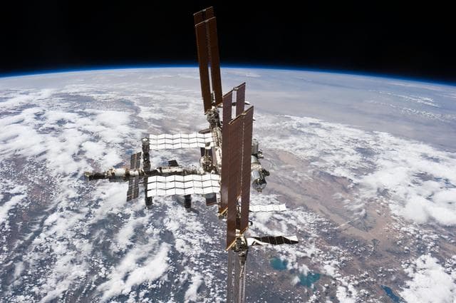 NASA image: Flyaround View of ISS