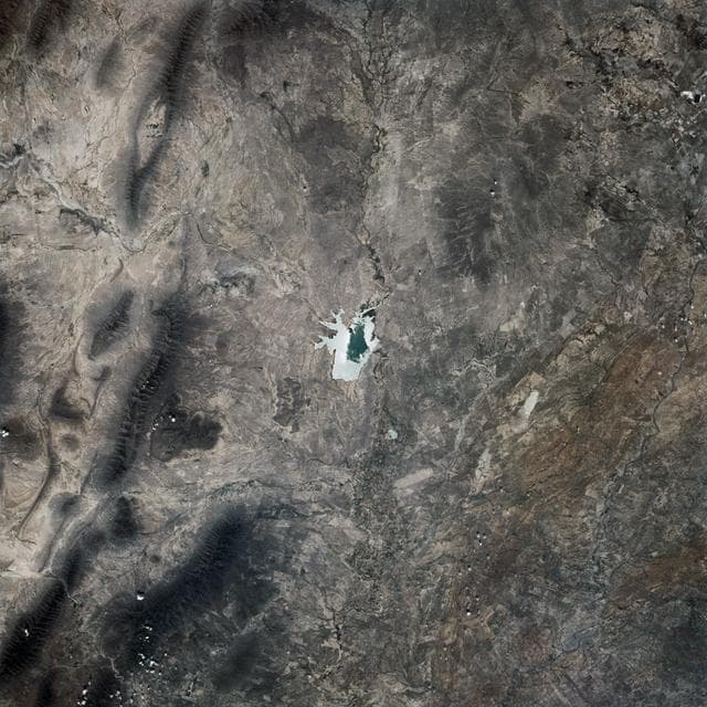 NASA image: Polarized Light Experiment, Presa Don Martin, Coahuila, Mexico