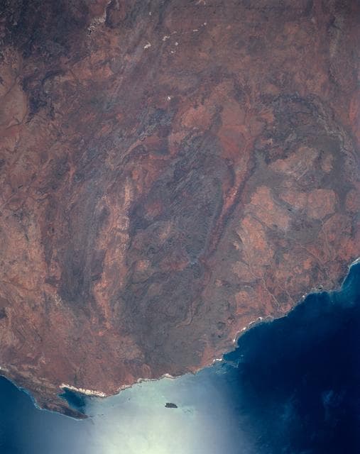 NASA image: Hammersley Range, northern Western Australia