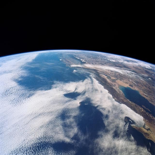 NASA image: West Coast, United States and Mexico