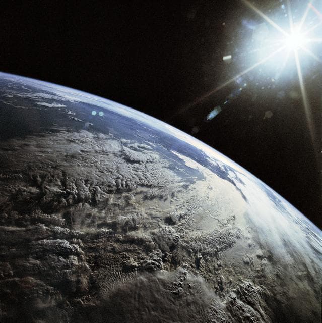 NASA image: STS-31 Earth observation of the Andes Mountains
