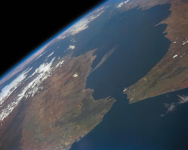 NASA image: Strait of Gibraltar