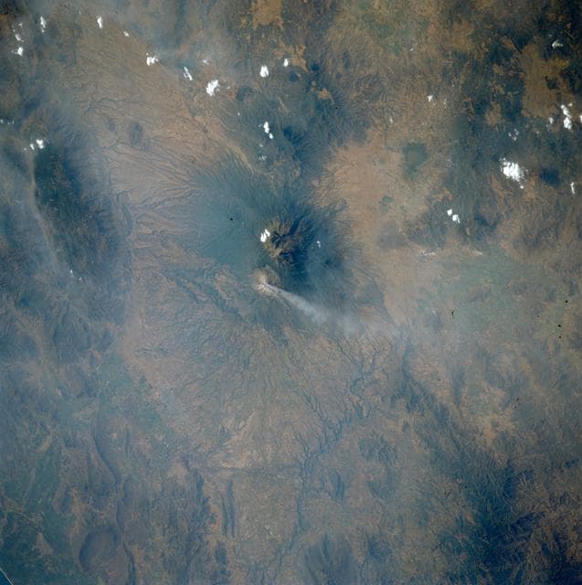 NASA image: Colima Volcano, State of Jalisco, Mexico