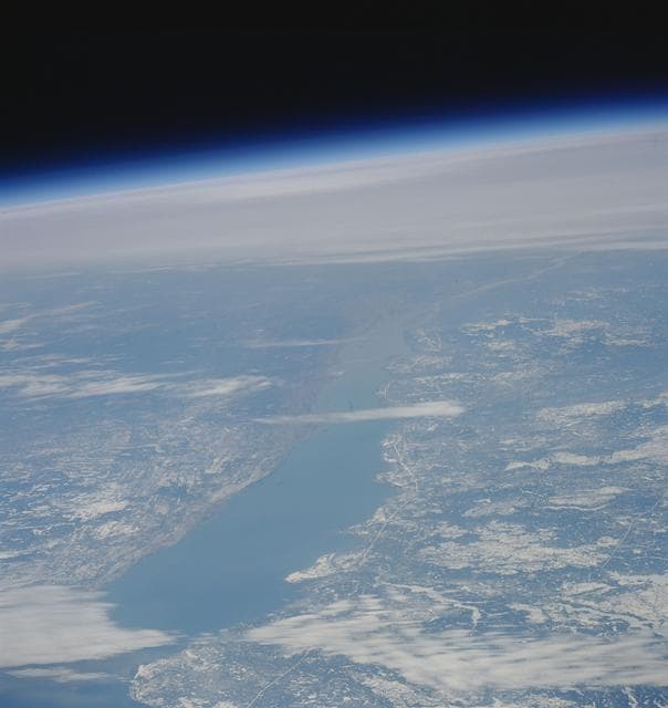 NASA image: St. Lawrence Seaway, Quebec, Canada