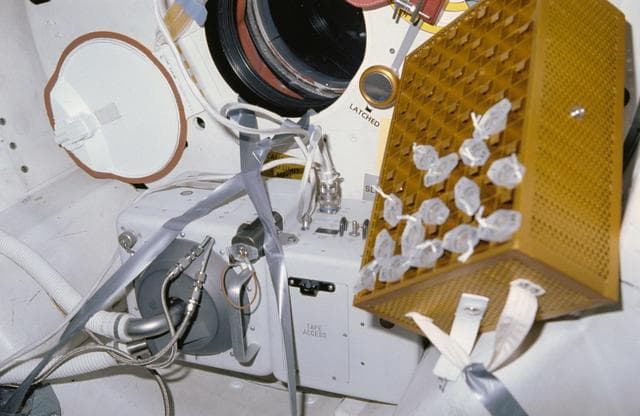 NASA image: STS-40 Exp. No. 192 urine monitoring system (UMS) on OV-102's middeck