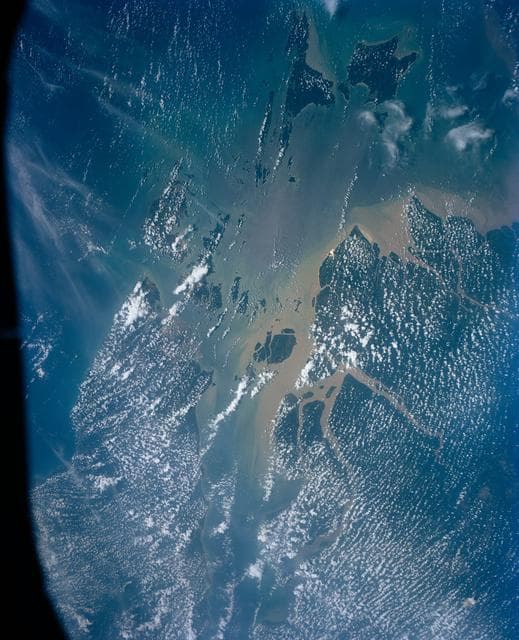 NASA image: Indonesia, Sumatra, Singapore