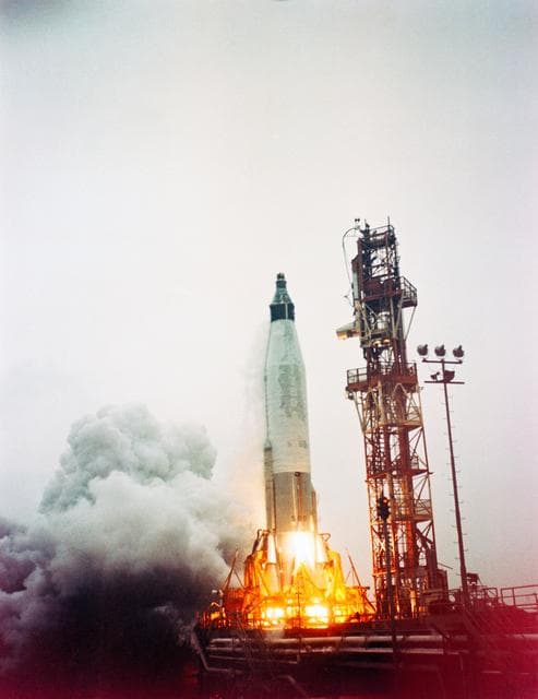 NASA image: LIFTOFF