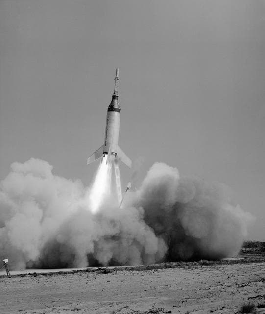 NASA image: LITTLE JOE 5B - SPACECRAFT #14 - CAPE