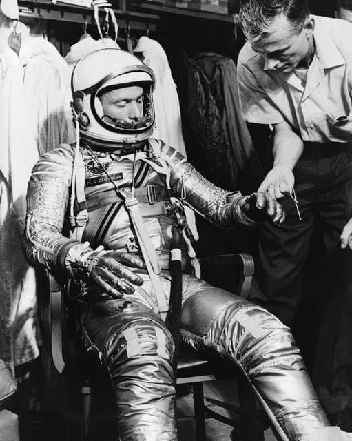 NASA image: Suit Check - Astronaut Carpenter - Joe Schmitt